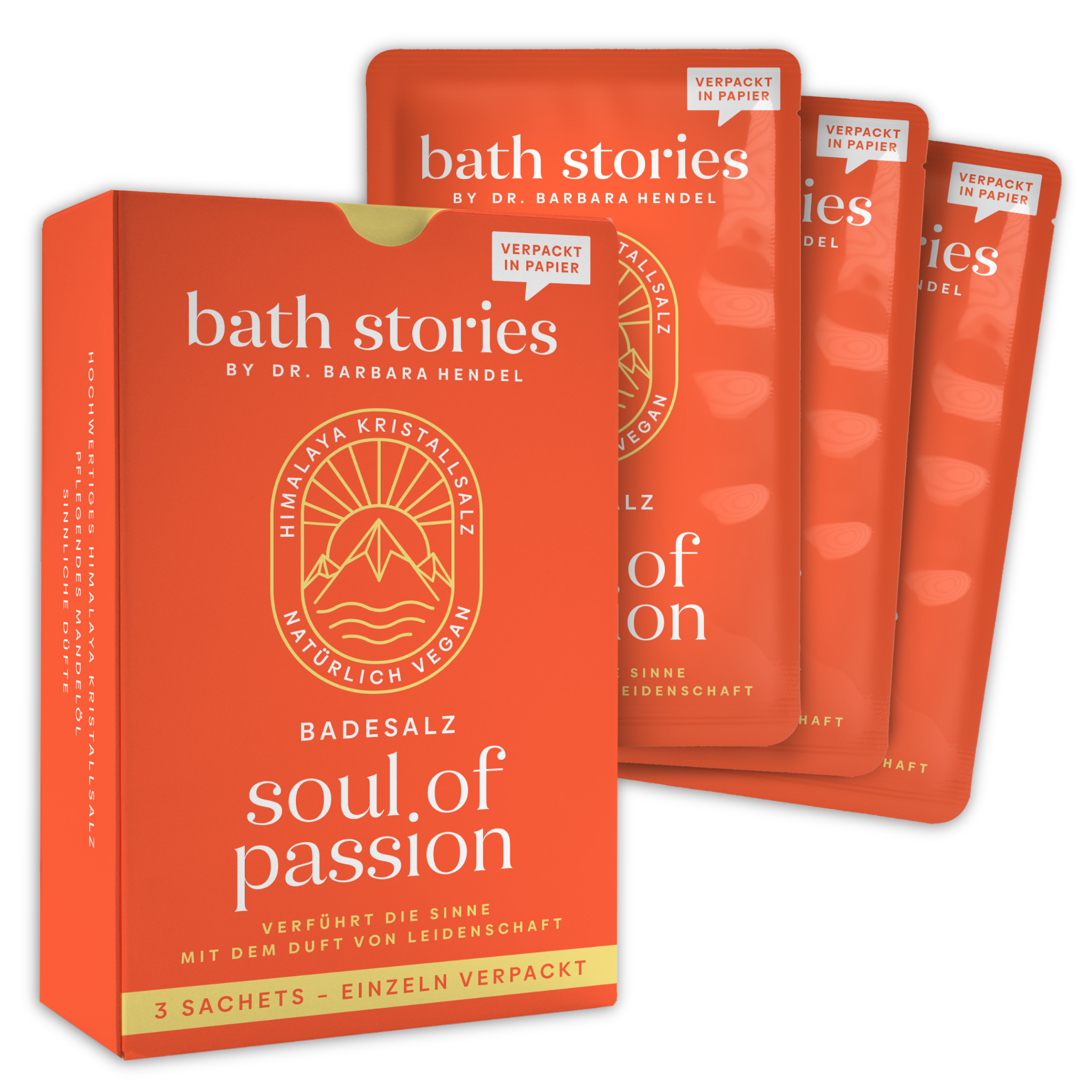 Badesalz - Soul of passion - 3er Pack