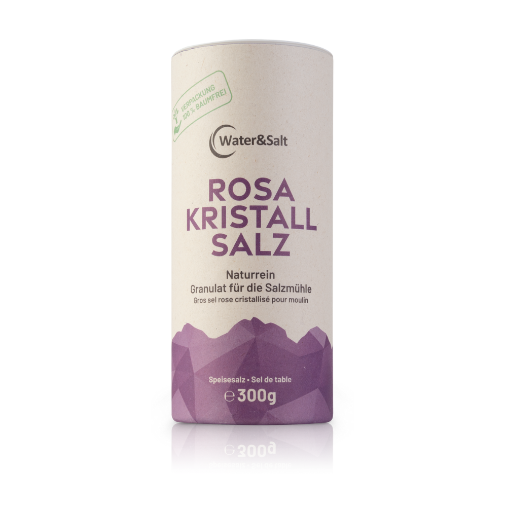Rosa Kristallsalz Granulat, 300 g