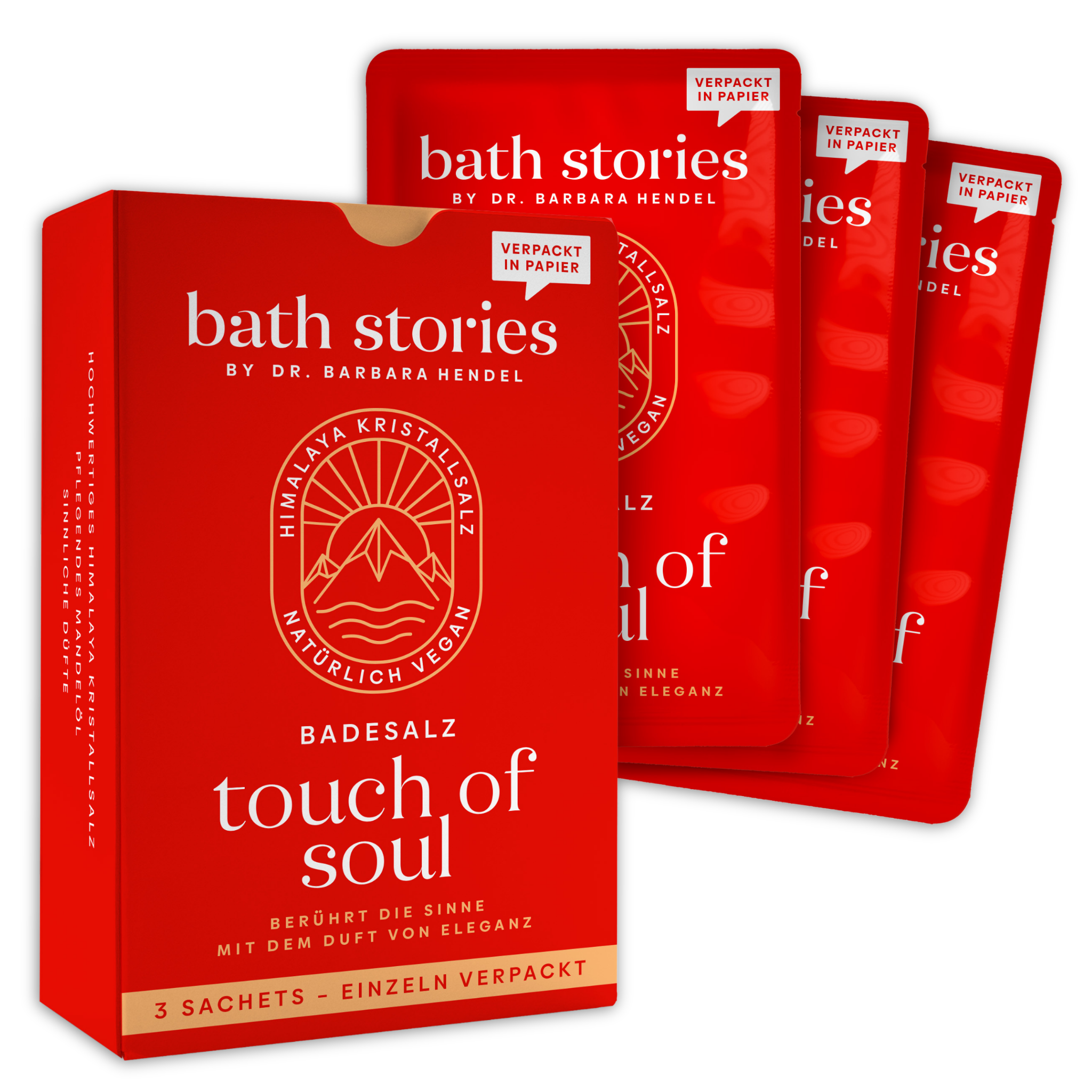 Badesalz - Touch of soul - 3er Pack