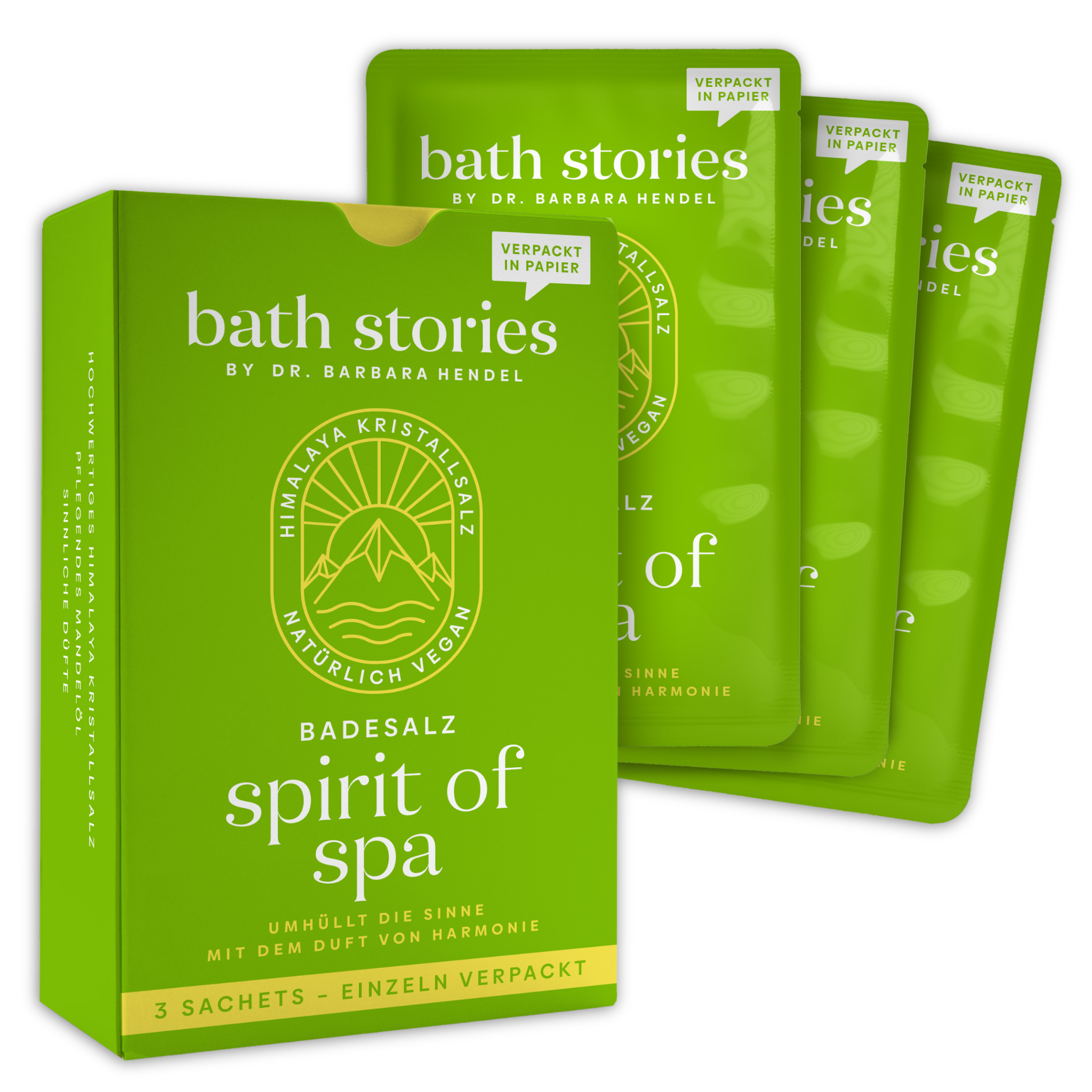 Badesalz - Spirit of spa - 3er Pack
