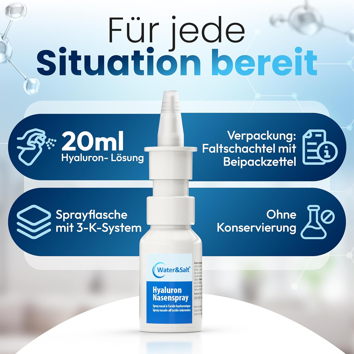 Hyaluron Nasenspray 2×20ml