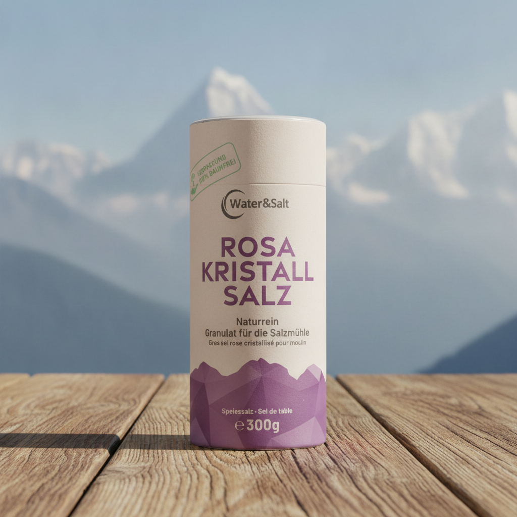 Rosa Kristallsalz Granulat 300g