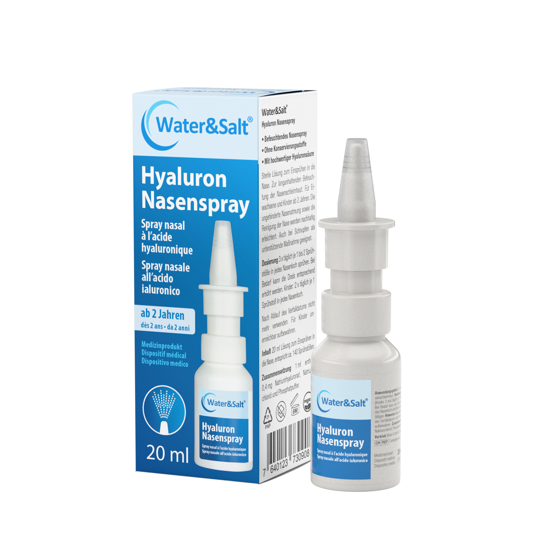 Hyaluron Nasenspray 2×20ml